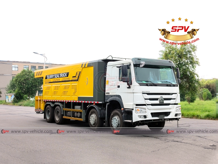 Slurry Sealing Truck Sinotruk - RF